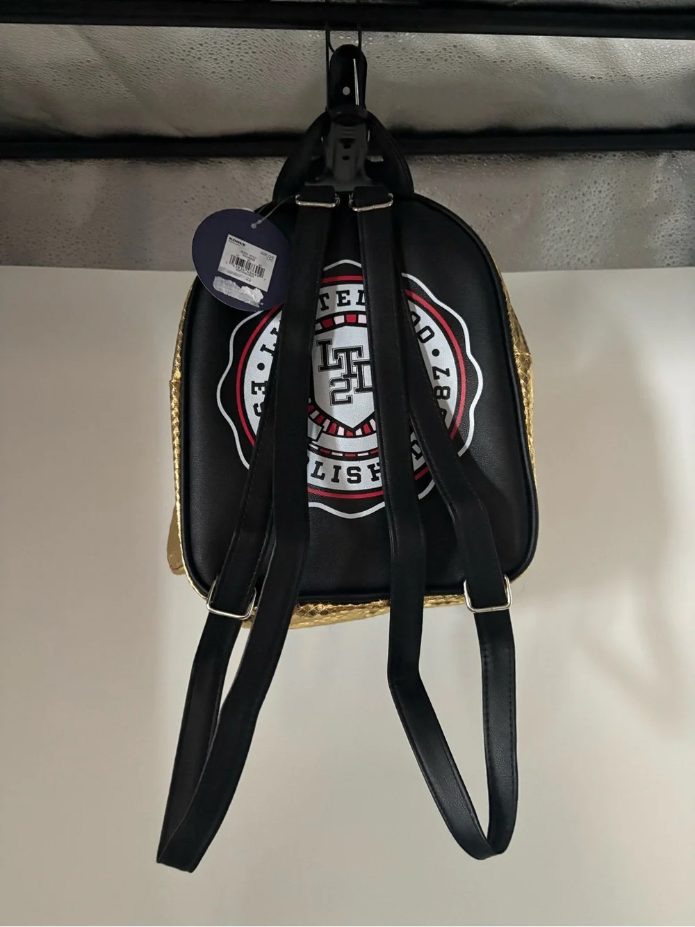 Limited Too Gold Mini Backpack for girls